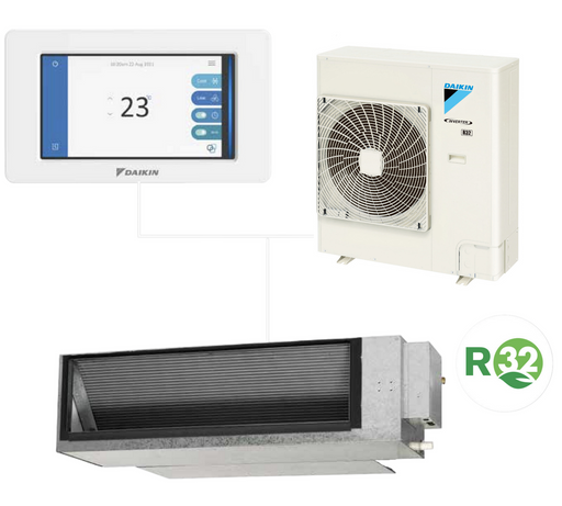 DAIKIN FDYUA160A-V 16.0kW Premium Inverter Underfloor Ducted AC System 1 Phase