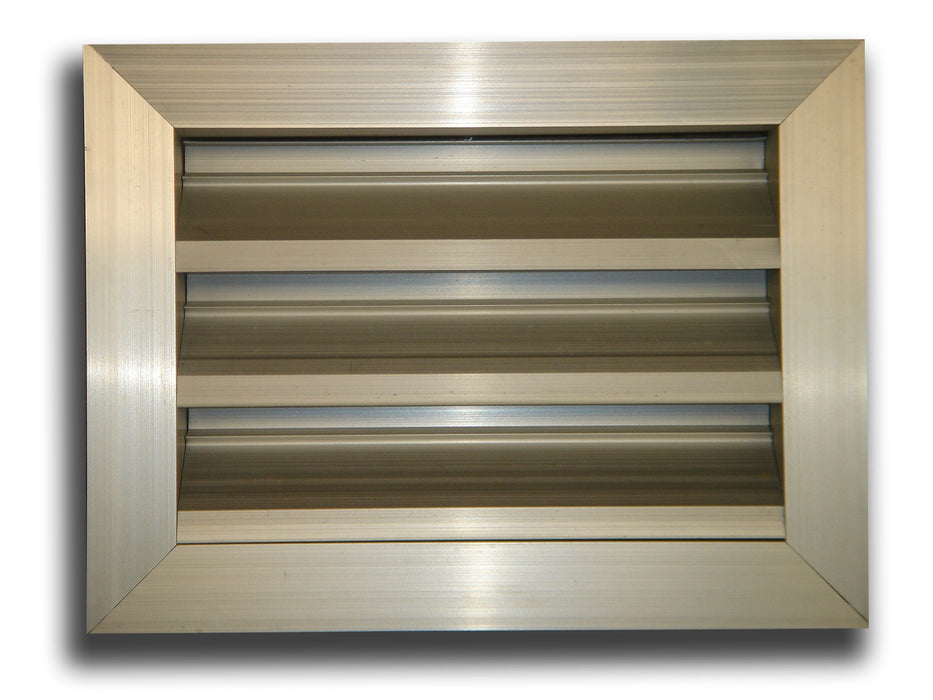 Weather proof louver