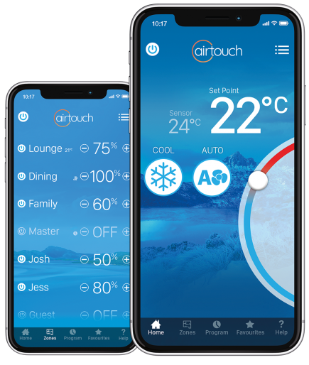 Fujitsu Air Touch 4 Smart Home Wifi Air conditioning control system