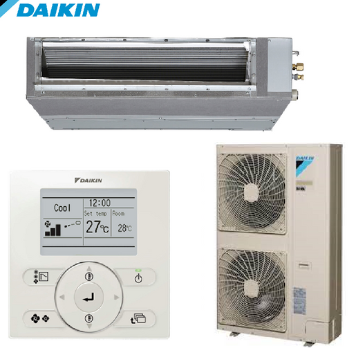 Daikin Premium Inverter Slim-Line FBA125B-VFY 12.5kW 3 Phase Ducted System Supply and install