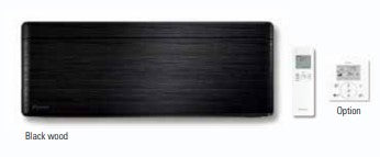 Daikin Multi Zena Indoor Unit 5.0kW CTXJ50TVMAK Designer Wall Mounted  - Black Wood