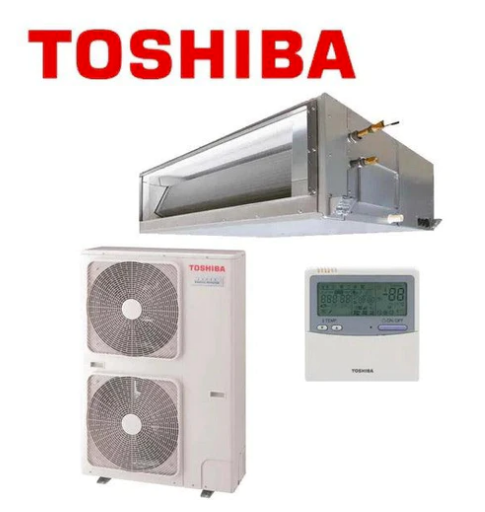 Toshiba Mid Static Digital Inverter Ducted System 14kW RAV-GM1601BTP-A / RAV-GM1601ATP-A - 1 Phase