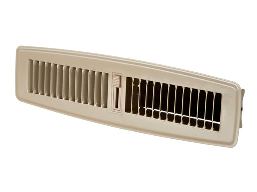 Smartvent Metal Floor Register 350mm x 50mm White