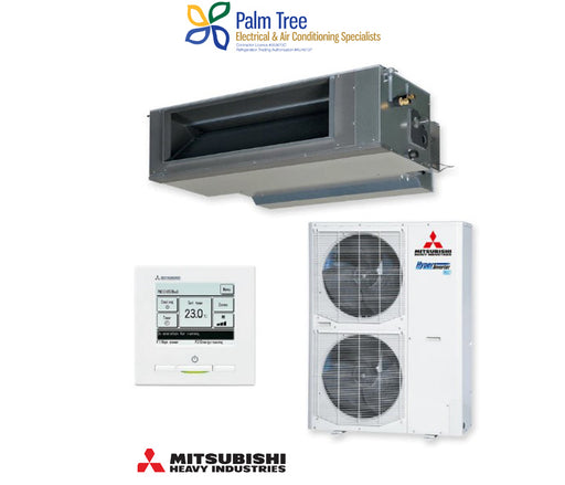 Mitsubishi Heavy Industries FDUA160AVSAWVH 16.0kW High Static Ducted System | 3 Phase