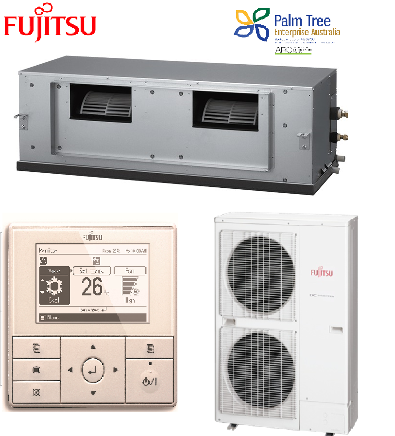 fujitsu artg54lhtc ducted system