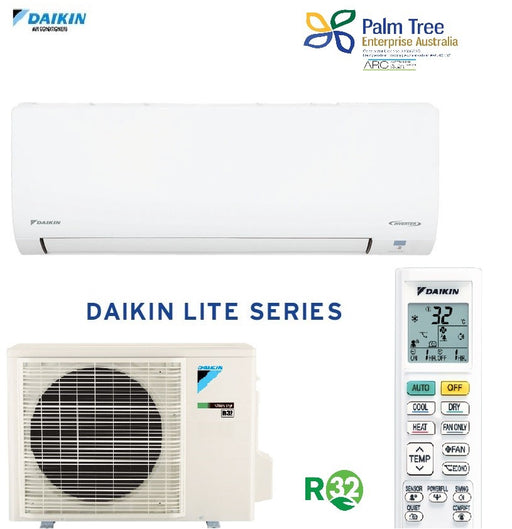 Daikin Lite Series FTXF25WVMA 2.5kW Inverter Split System Supply and Install