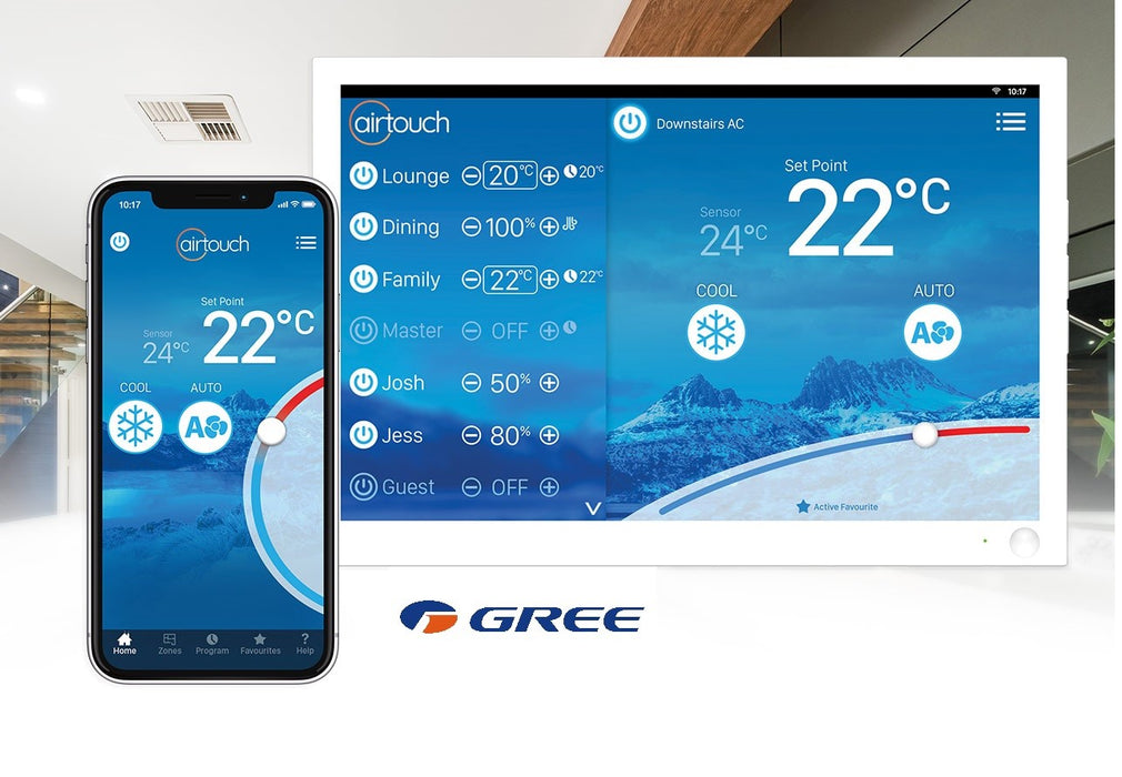 Gree Air Touch 4 Smart Home Wifi Air conditioning control system