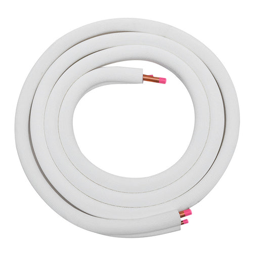 POLYAIRE COPPER PAIR COIL WHITE INSULATED 5 METRE
