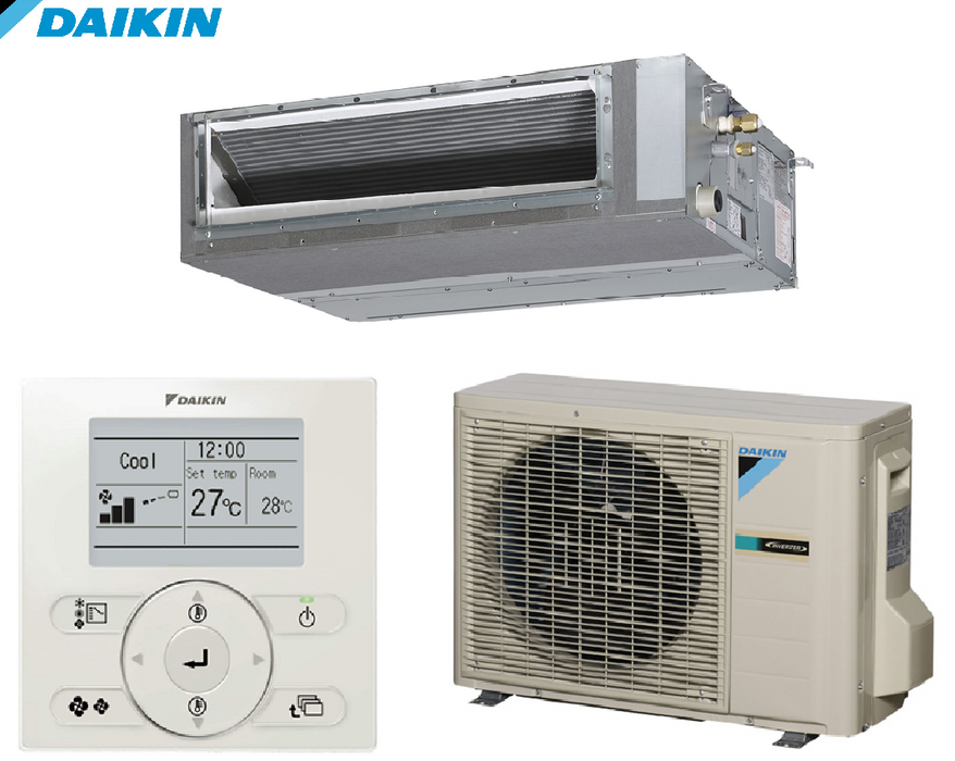 Daikin Premium Inverter Slim-Line FBA71BVMA 7.1kW 1 Phase Ducted System Supply and install