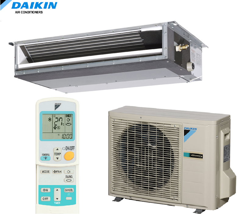 Daikin Bulkhead FDXS25 2.4kW Standard 1 Phase Ducted Air Conditioner Supply and Install